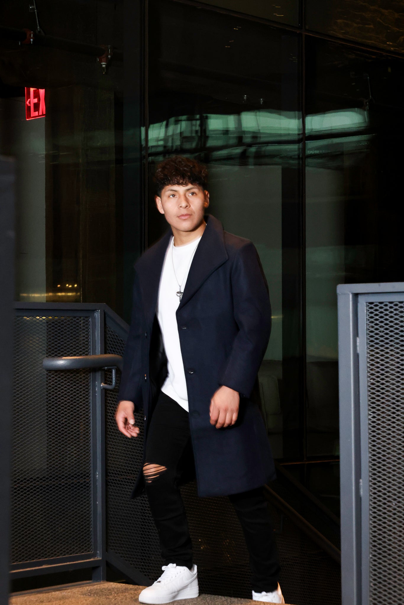 BLUE OVERCOAT
