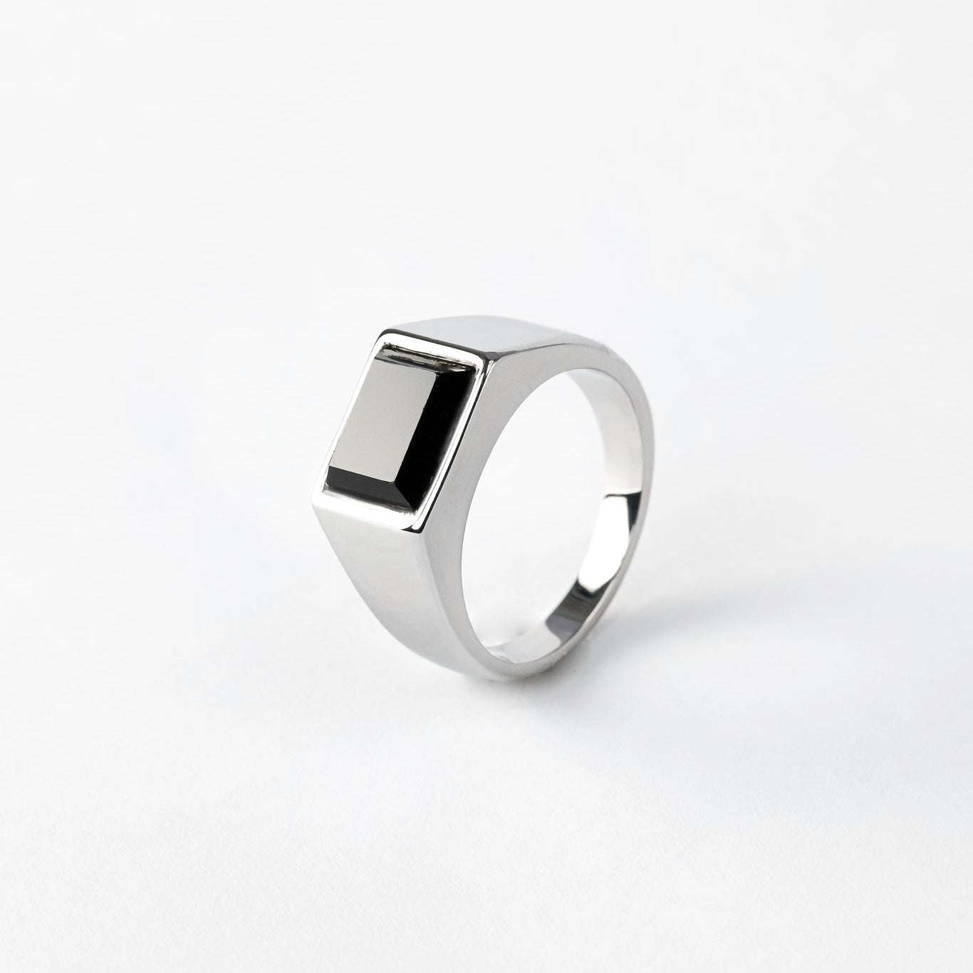 SIGNET RING – CHROME