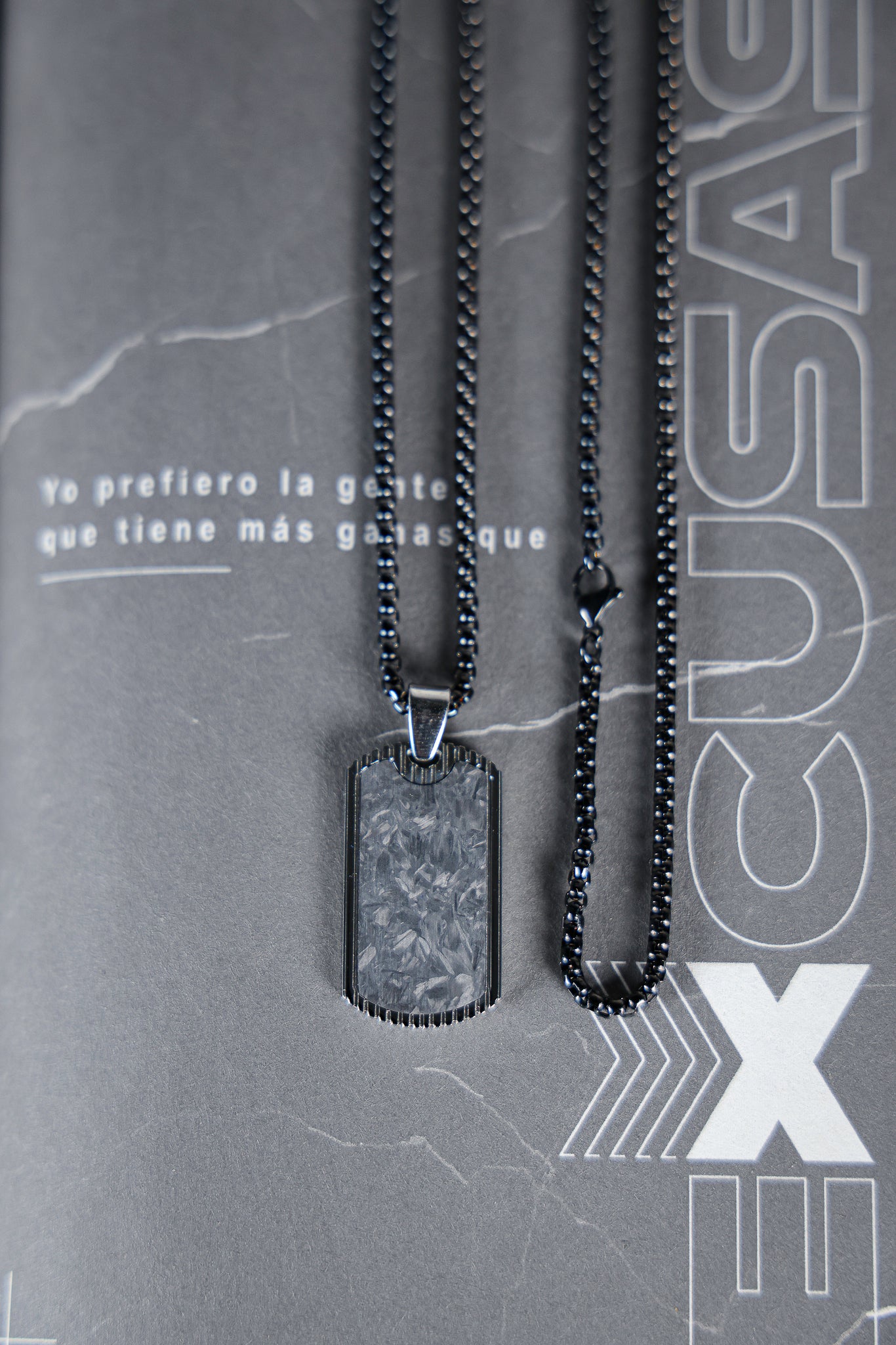 IDENTITY – Signature Tag Necklace