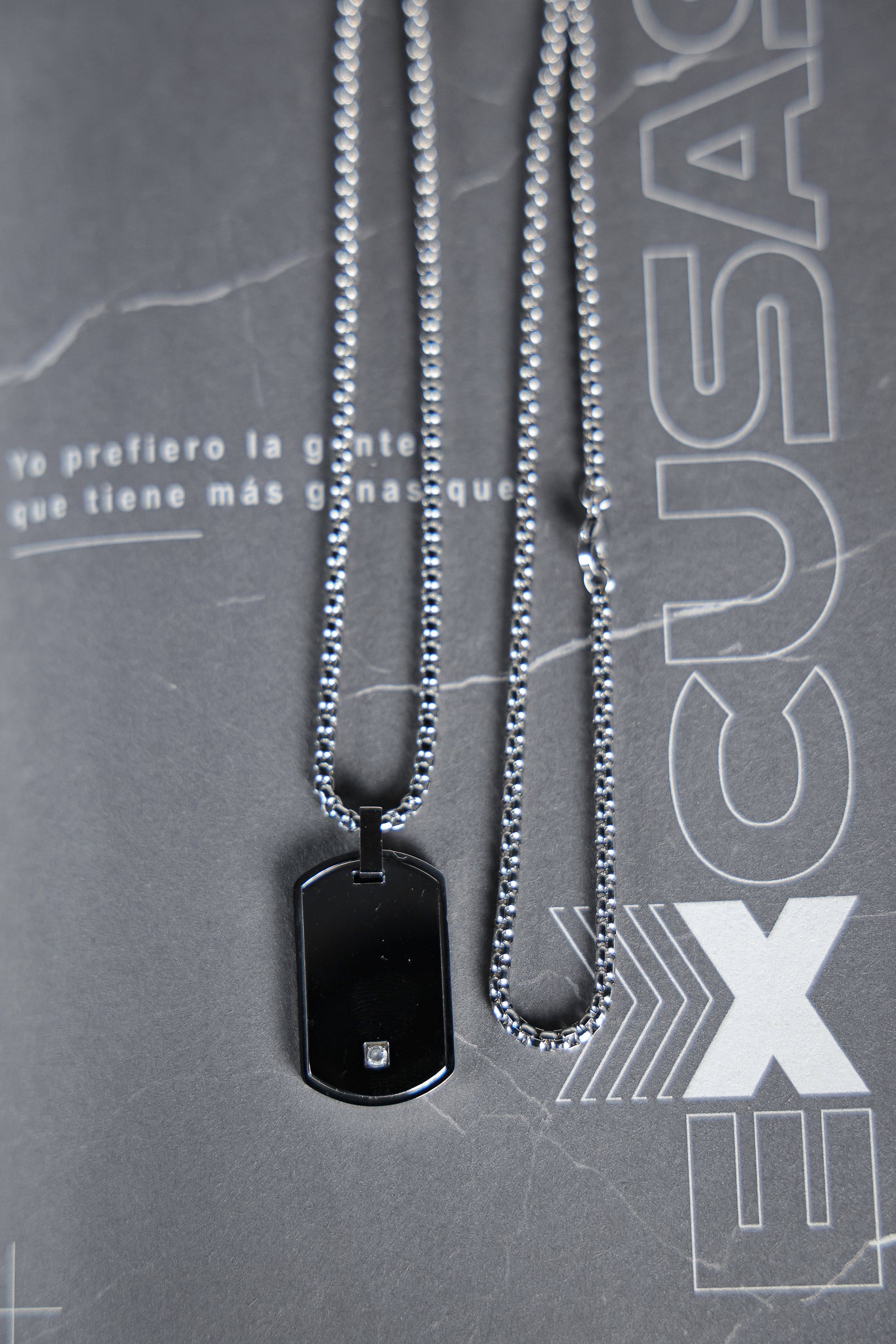 IDENTITY – Signature Tag Necklace
