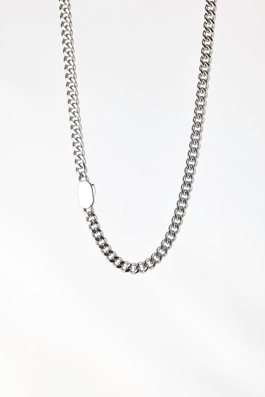 CONNELL CHAIN SILVER 6MM - LEGNATTE