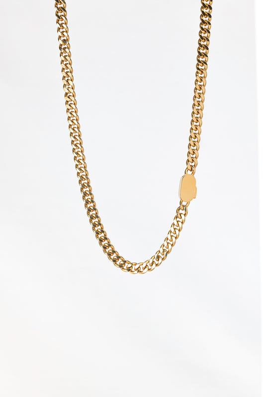 CONNELL CHAIN GOLD 6MM - LEGNATTE