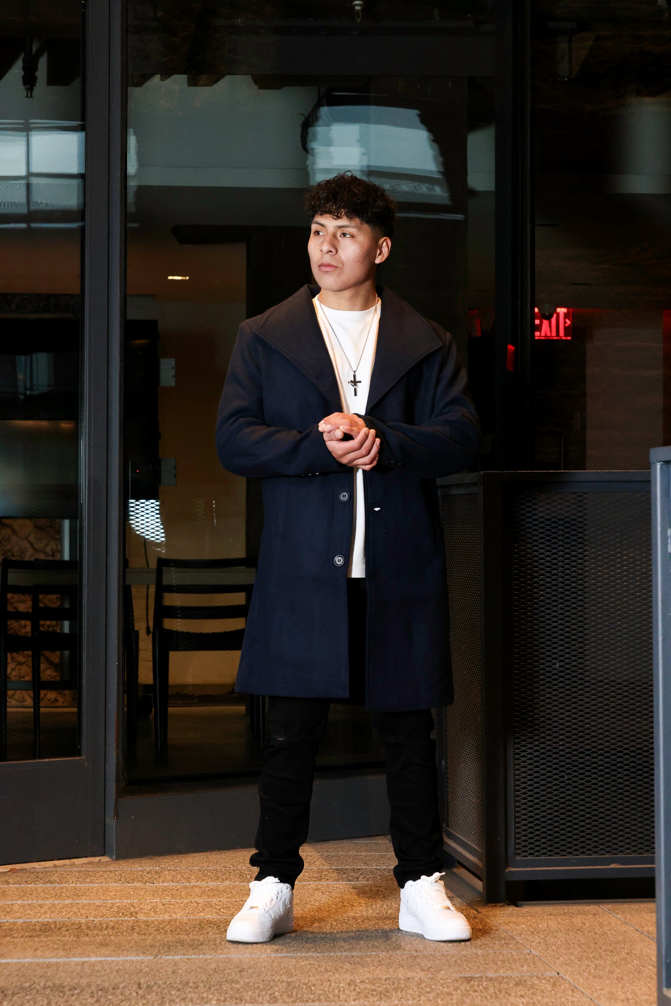 BLUE OVERCOAT