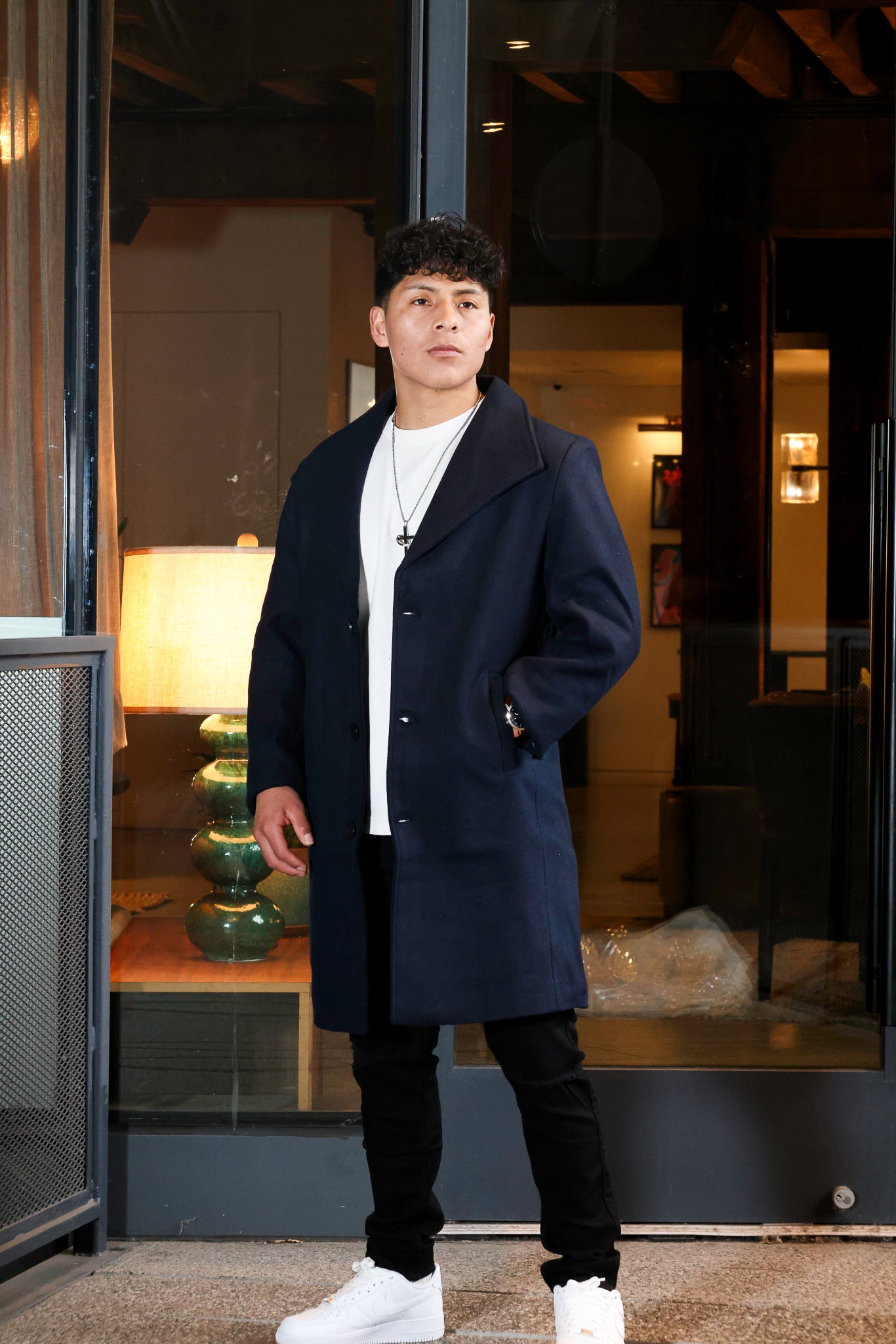 BLUE OVERCOAT