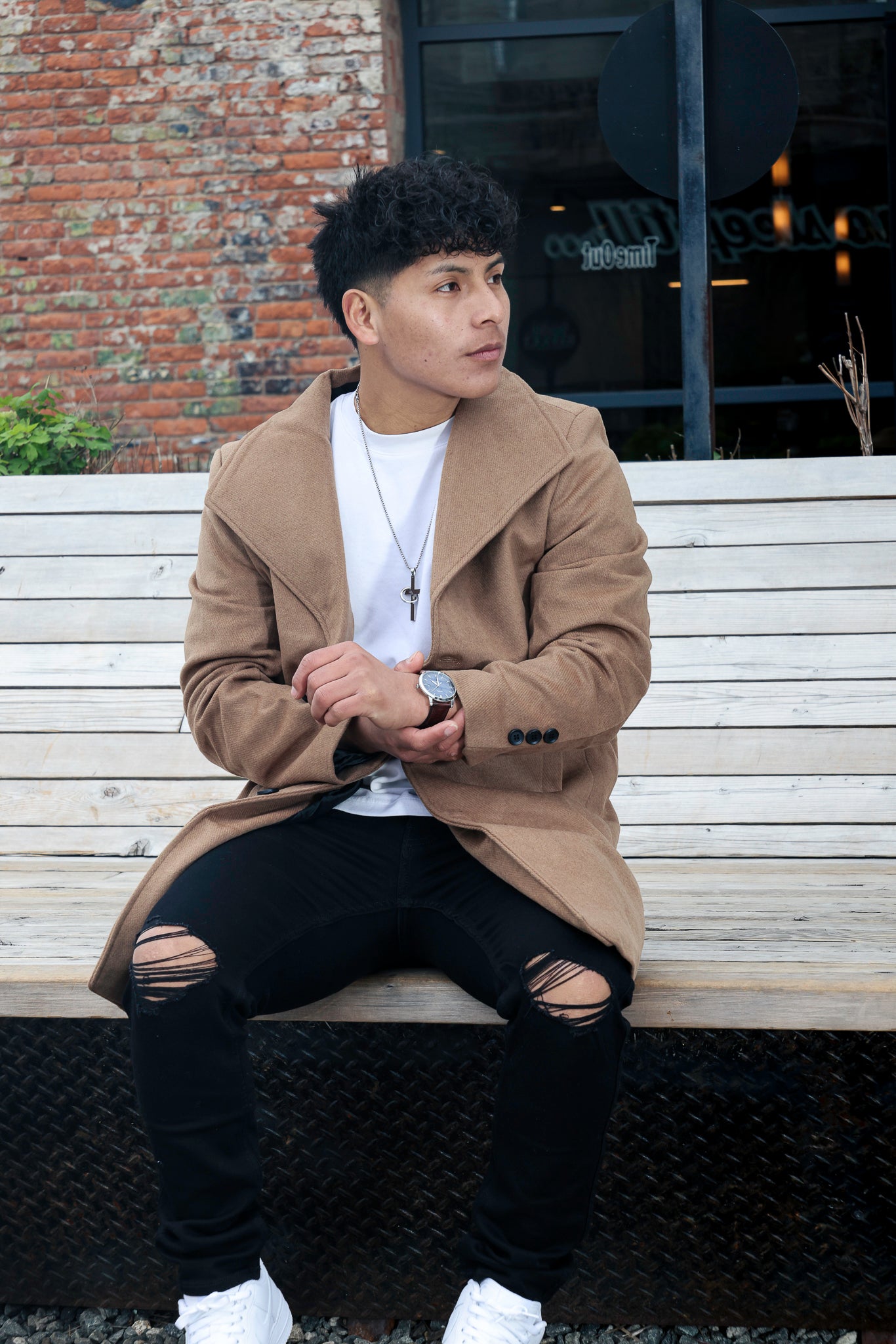 CAMEL  OVERCOAT