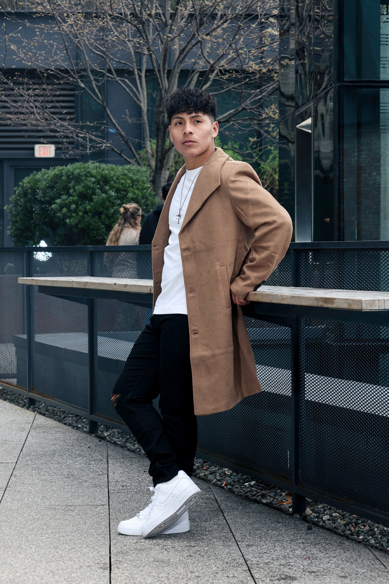 CAMEL  OVERCOAT