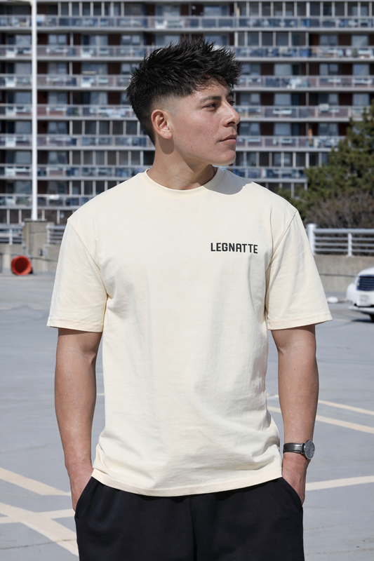 LEGNATTE  Men's T-Shirt - Beige